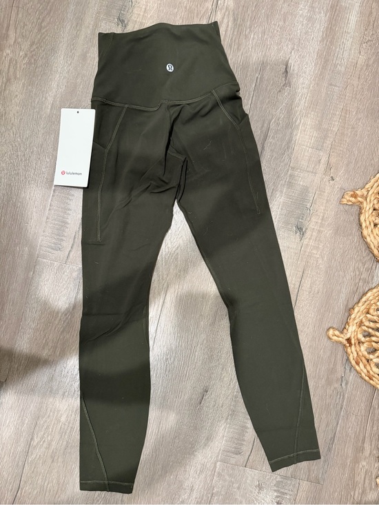 lululemon athletica Pants - lululemon athletica High-Rise Olive Green Leggings